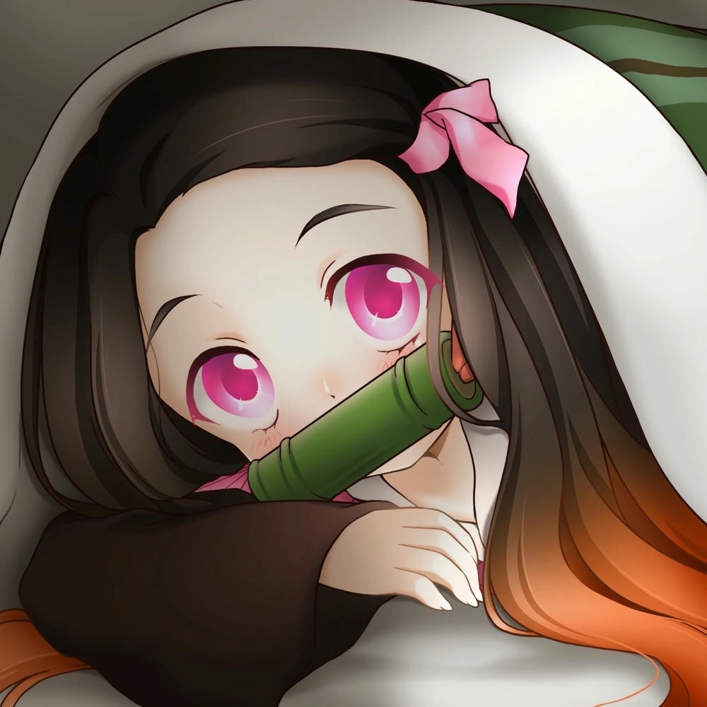 nezuko kamado anime hình nền cute 
