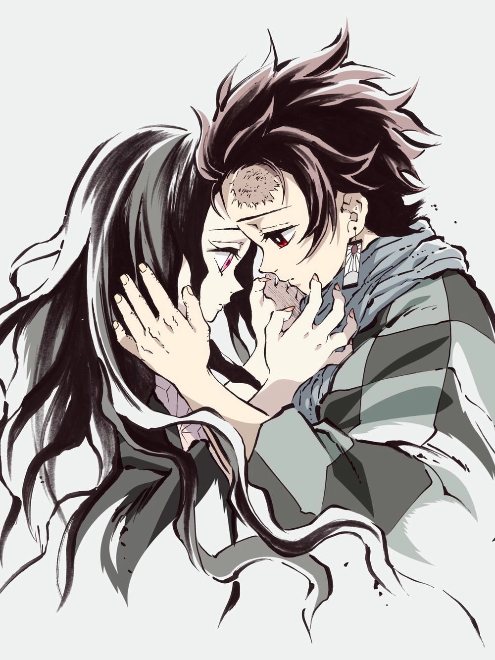 hình ảnh nezuko 4k anime 
