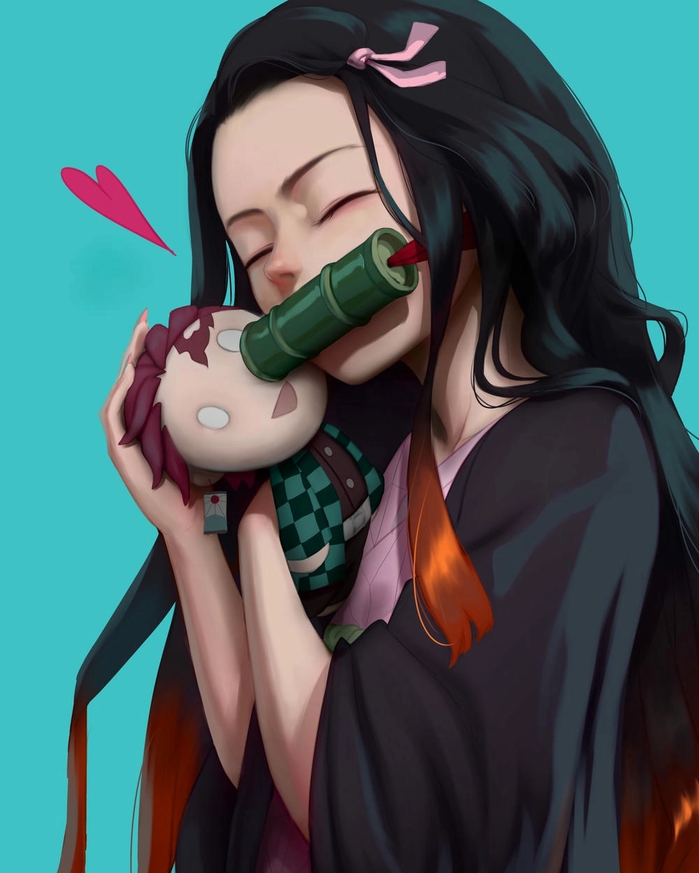ảnh kamado nezuko girl anime 