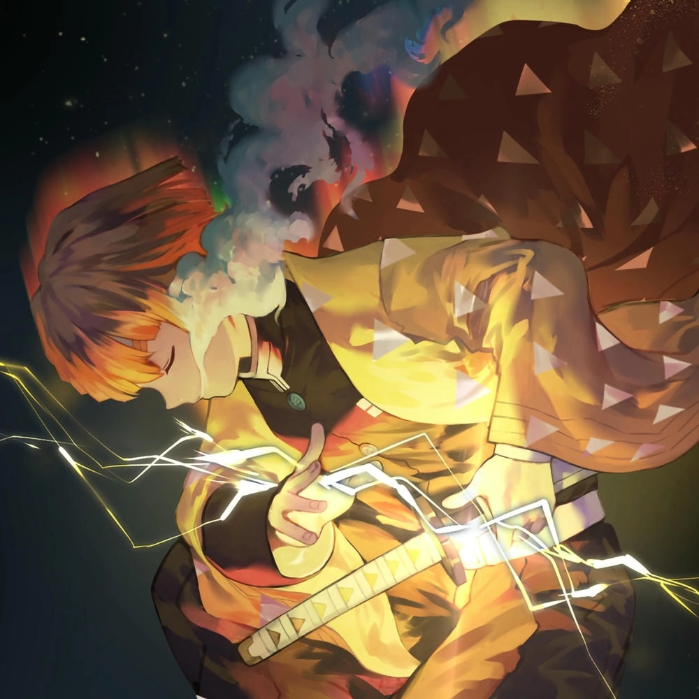 agatsuma zenitsu ngầu anime nổi bật 
