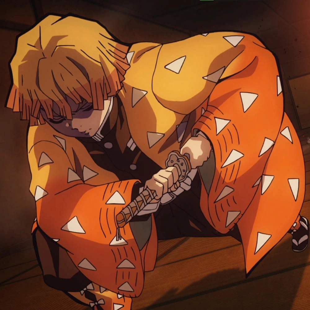 ảnh anime zenitsu ấn tượng và độc đáo 