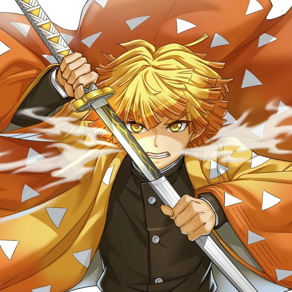 Zenitsu Agatsuma anime boy ngầu đẹp 