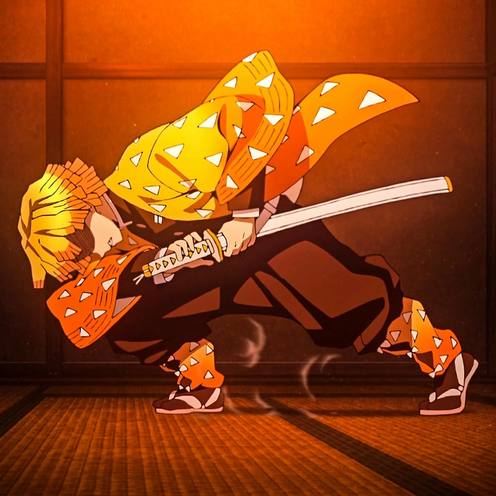 ảnh anime zenitsu ngầu chất lượng cao 