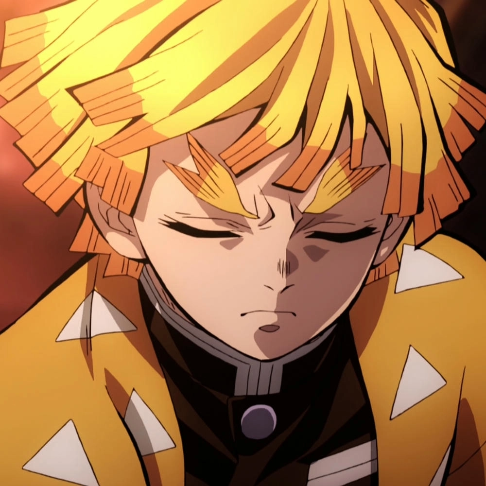 ảnh anime zenitsu đẹp độc đáo 