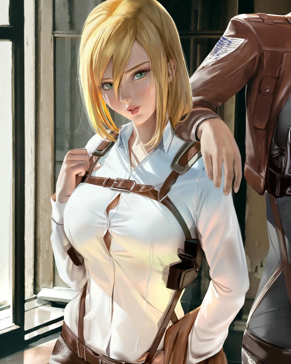Historia Reiss trong anime AOT 
