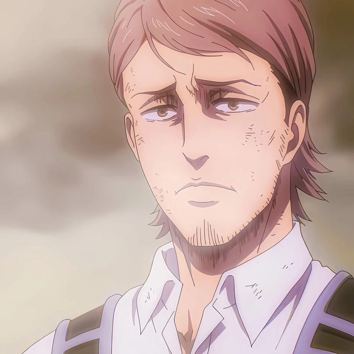 jean kirstein anime tạo dáng cute 