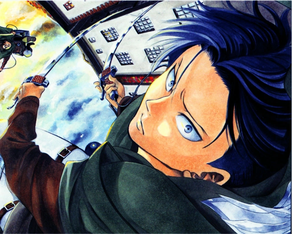 hình chibi levi ackerman ngộ nghĩnh 