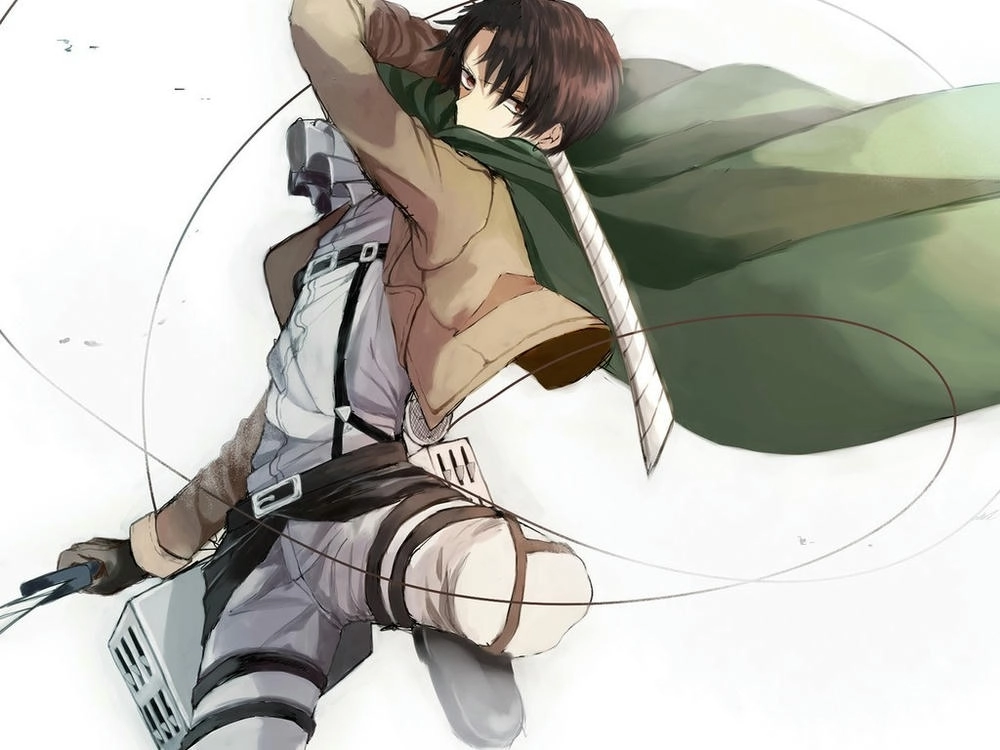 levi ackerman chất lừ trong anime 
