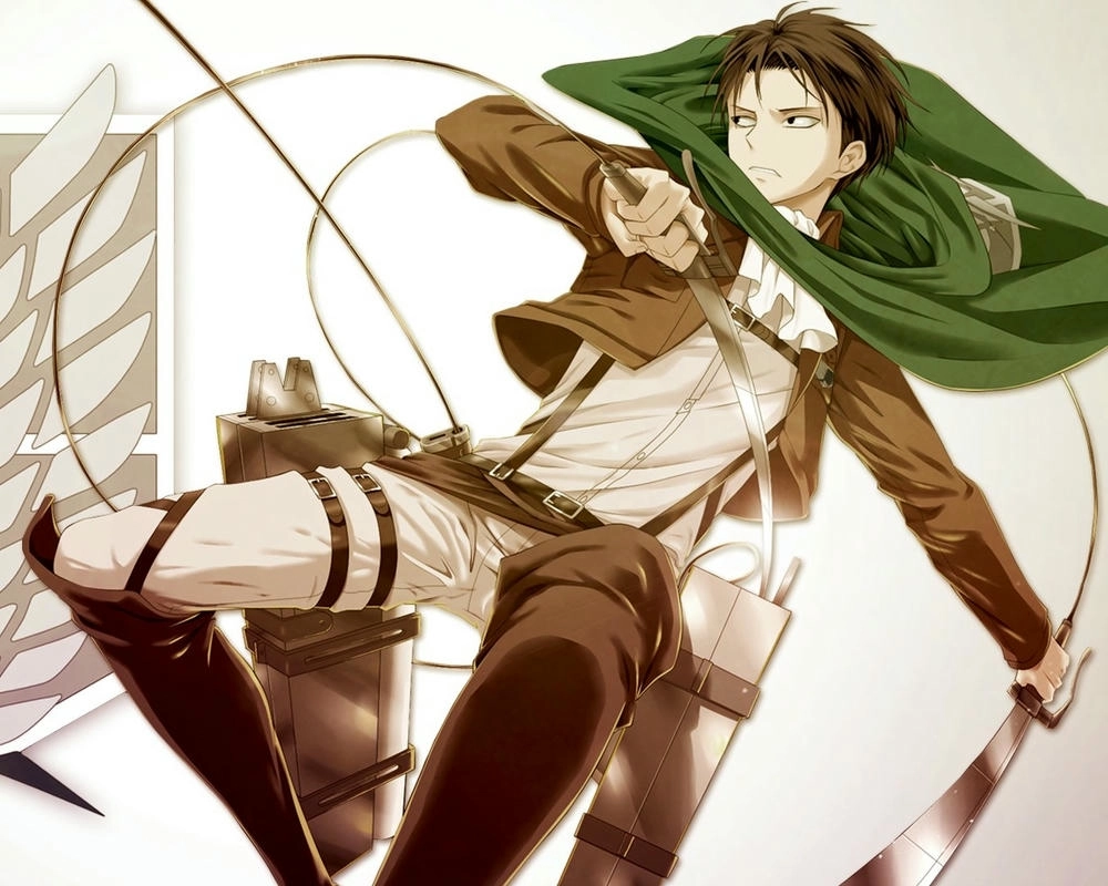 anime levi ackerman cực ngầu 