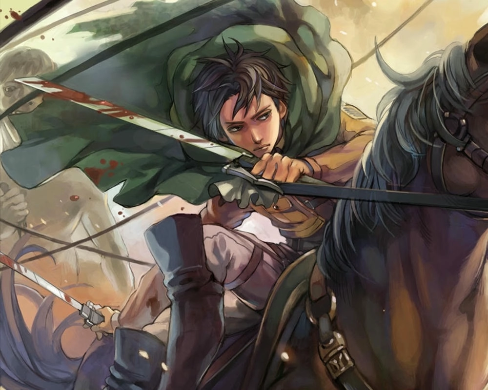 ảnh đẹp levi ackerman trong anime 