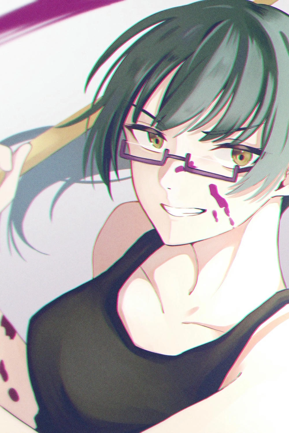 maki zenin fanart nghệ thuật 
