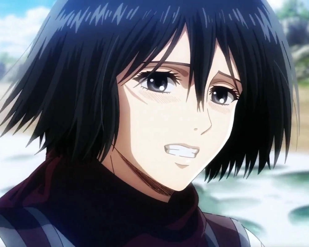 mikasa ackerman cute anime style 