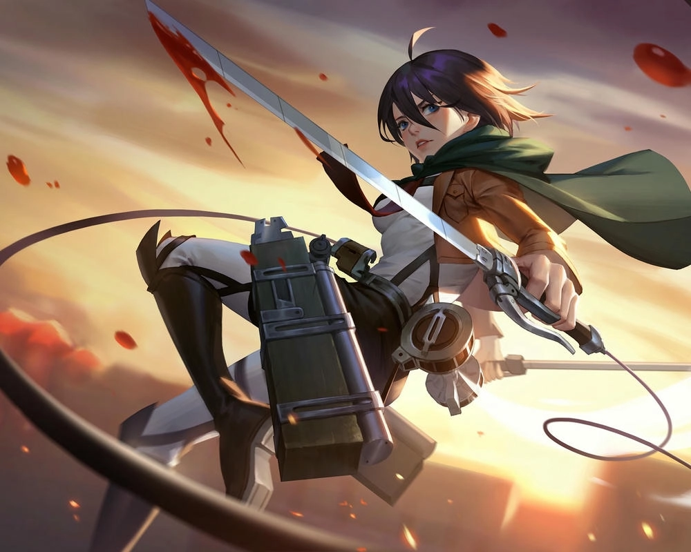 mikasa ackerman attack on titan 