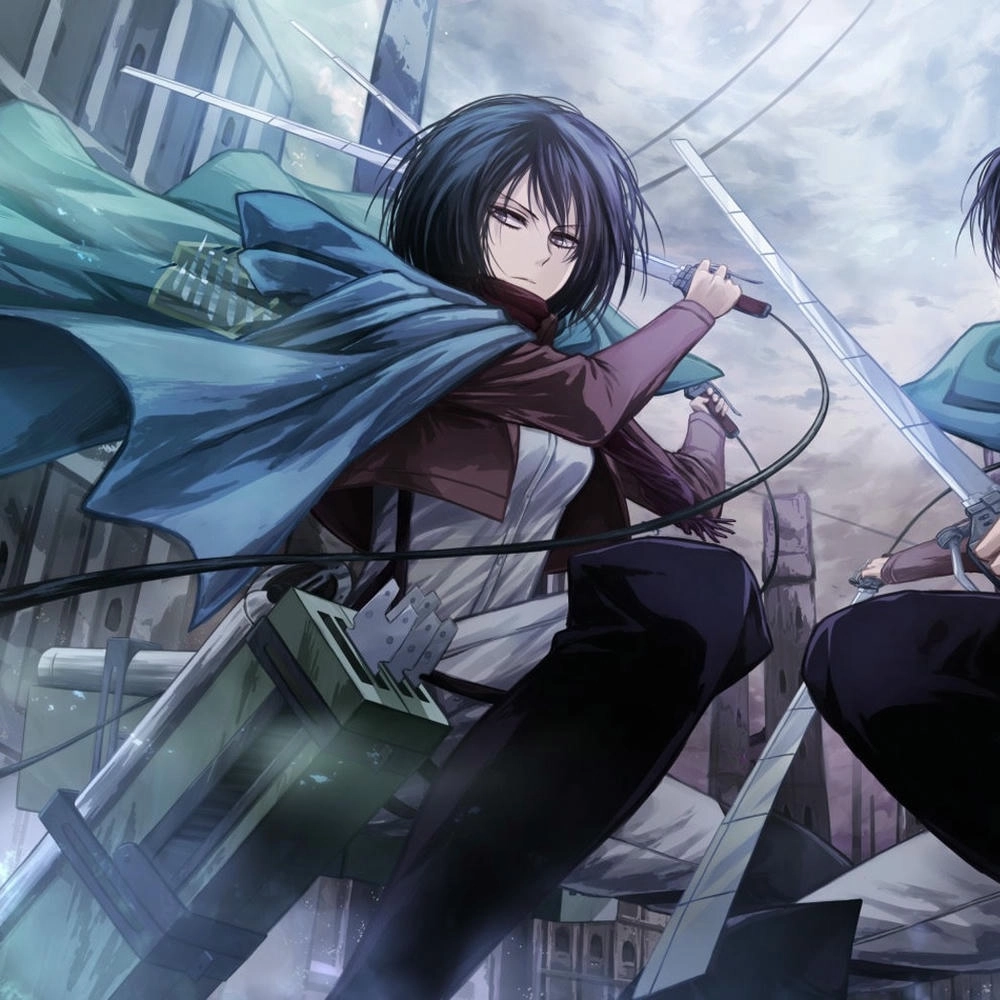 mikasa ackerman anime fanart 