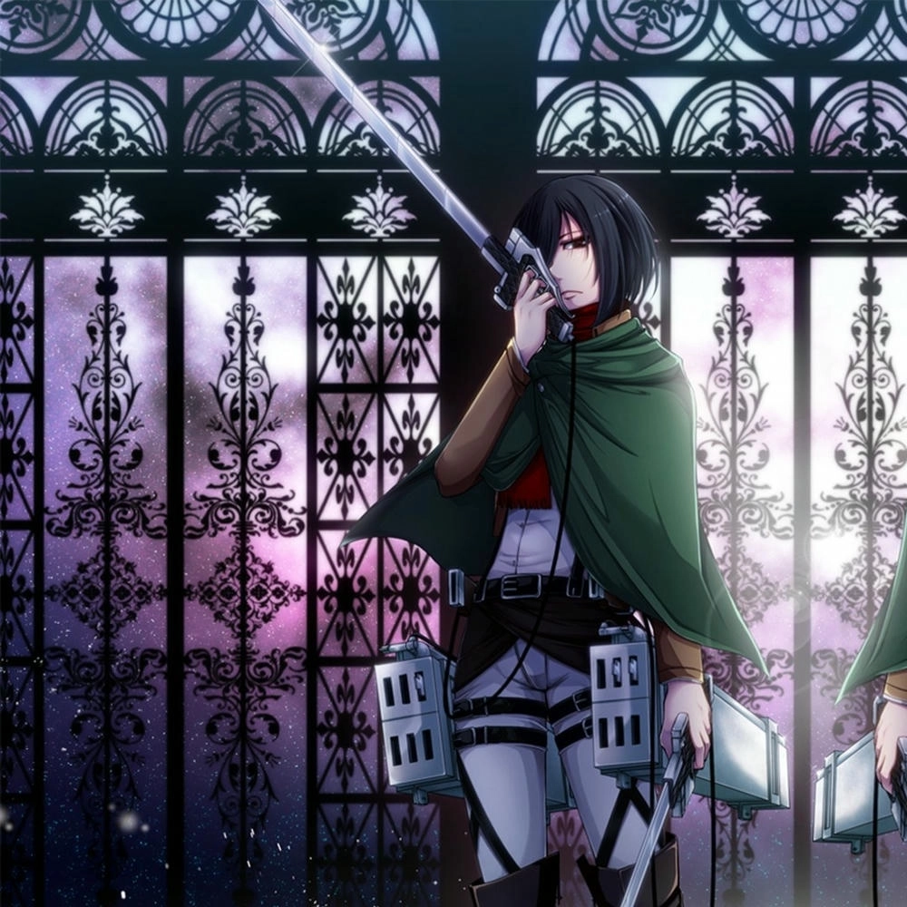 mikasa ackerman trong anime attack on titan 