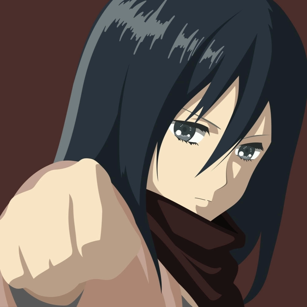 hình ảnh mikasa ackerman ngầu 