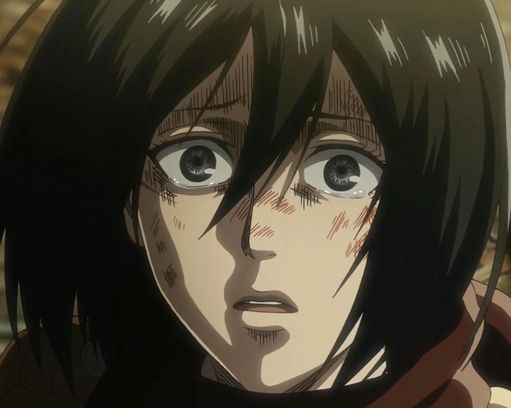 mikasa ackerman trong titan attack 