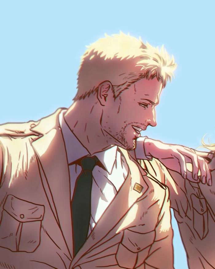 Reiner Braun fanart anime 