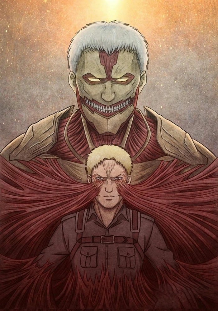 nhân vật Reiner Braun trong anime 