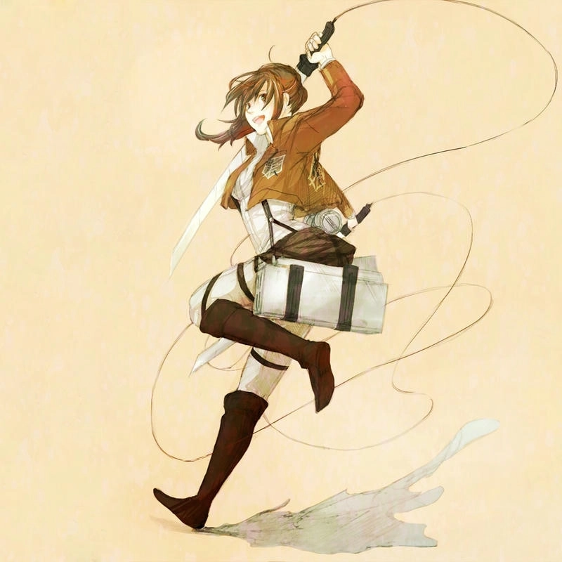 sasha blouse trong anime 