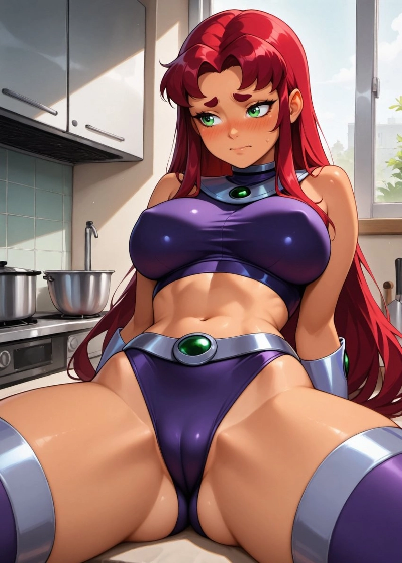 hentai starfire sexy