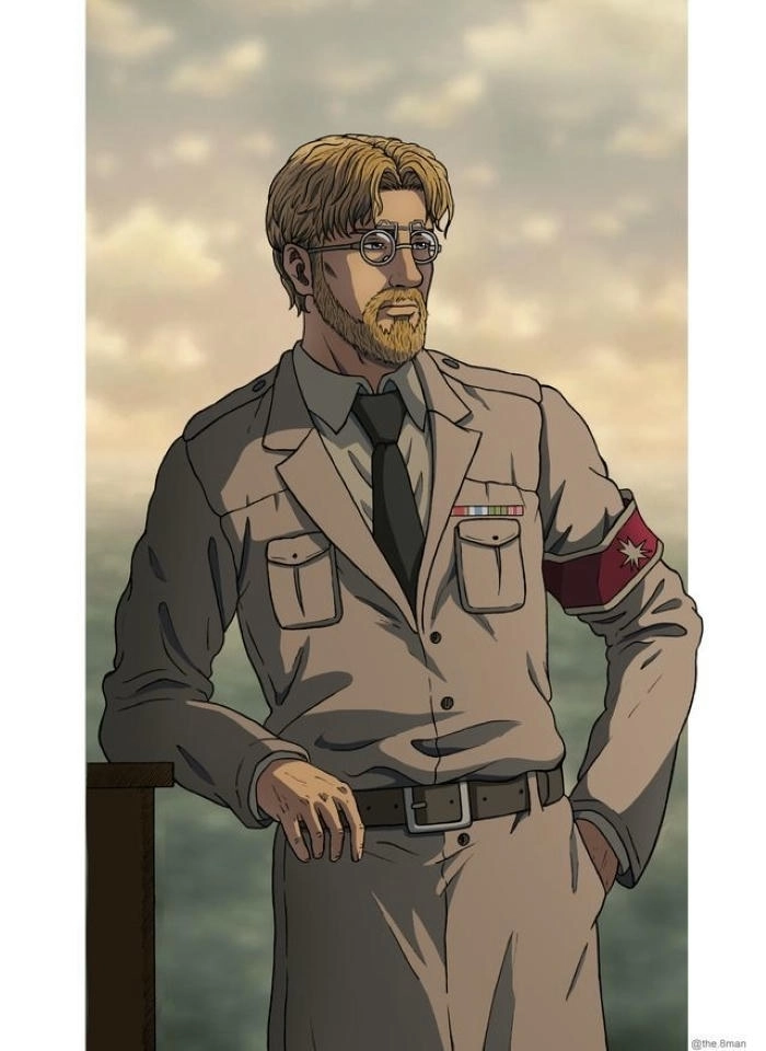 Zeke Yeager ảnh hoạt hình 2D 
