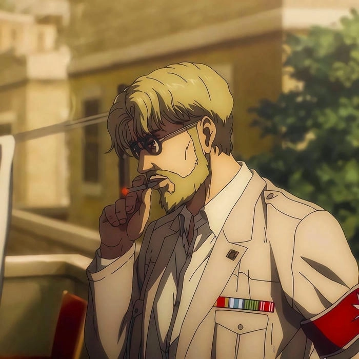 Zeke Yeager anime tạo hình ngầu 