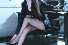 145+ ảnh cosplay thư ký sexy, đôi chân dài quyến rũ đẹp nhất