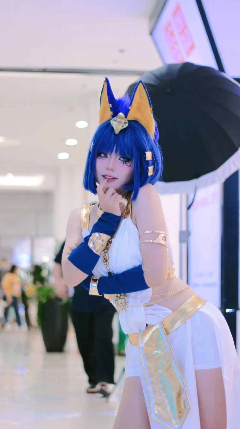 Ảnh cosplay mèo ai cập