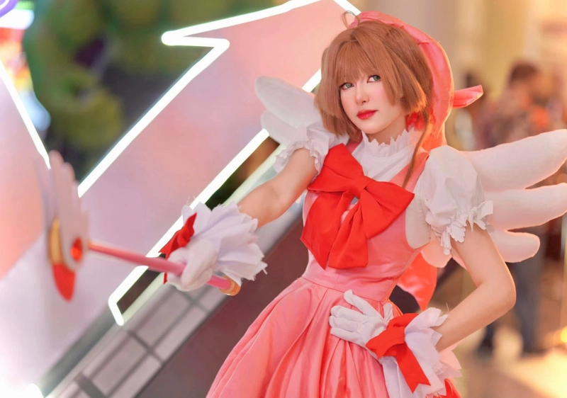 Ảnh cosplay sakura duyên dáng