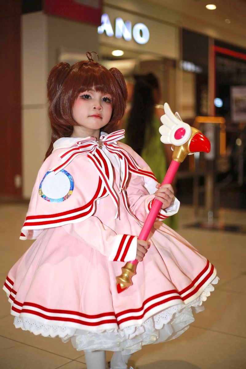 Ảnh cosplay sakura trẻ em