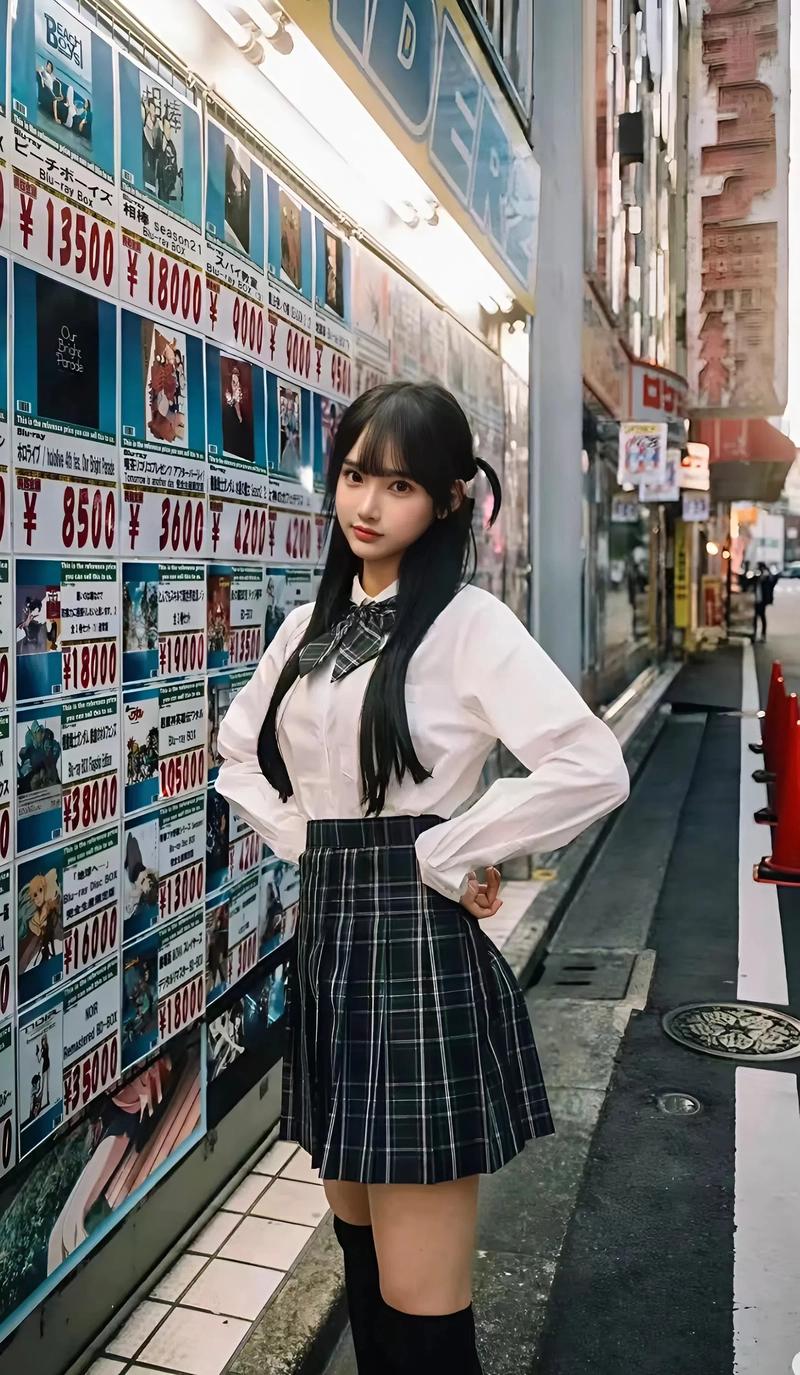 Ảnh Cosplay nữ học sinh đáng yêu