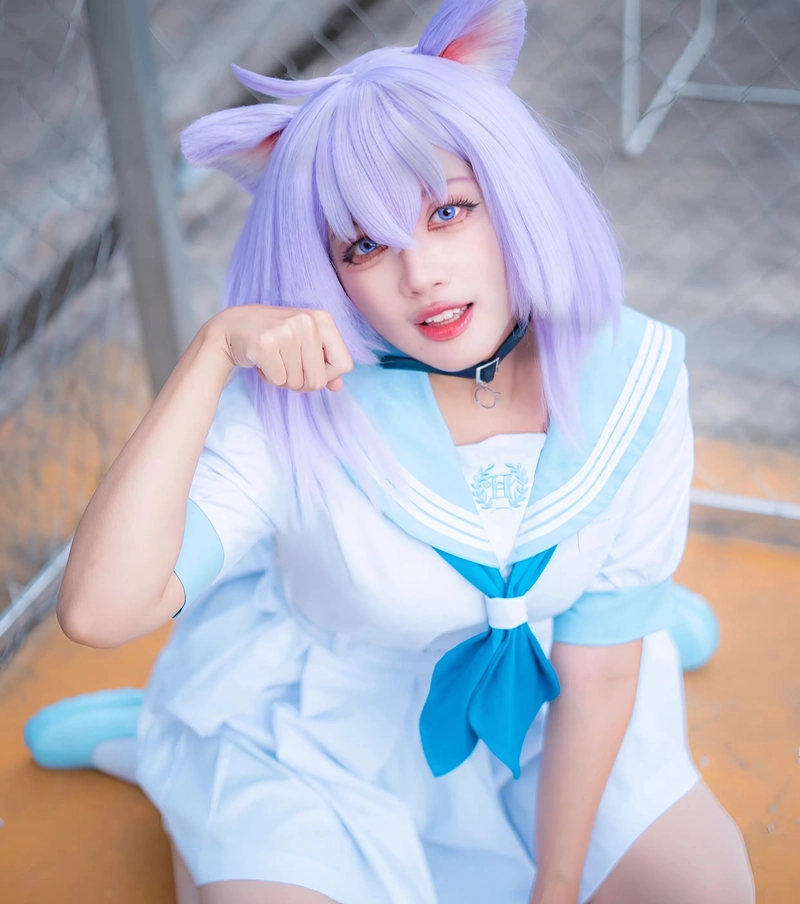 Ảnh Cosplay nữ học sinh đẹp