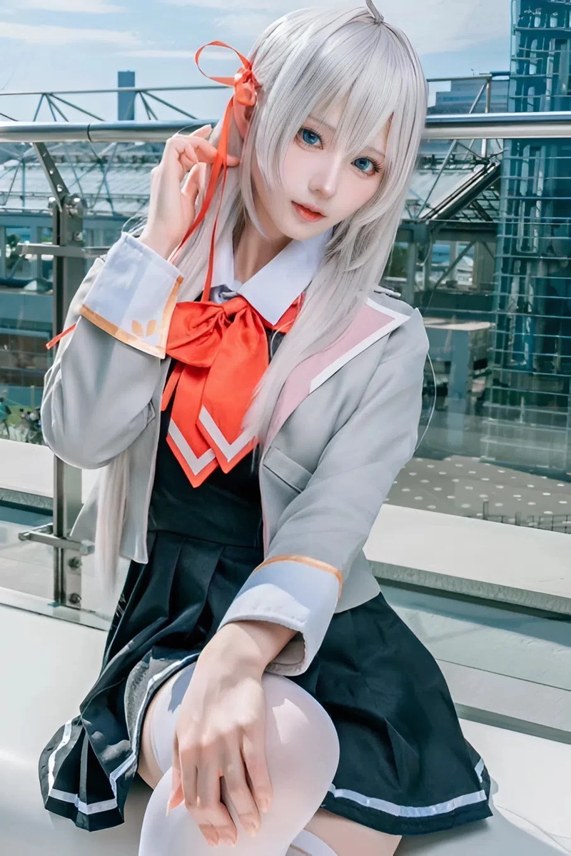 Ảnh Cosplay nữ học sinh xinh nhất