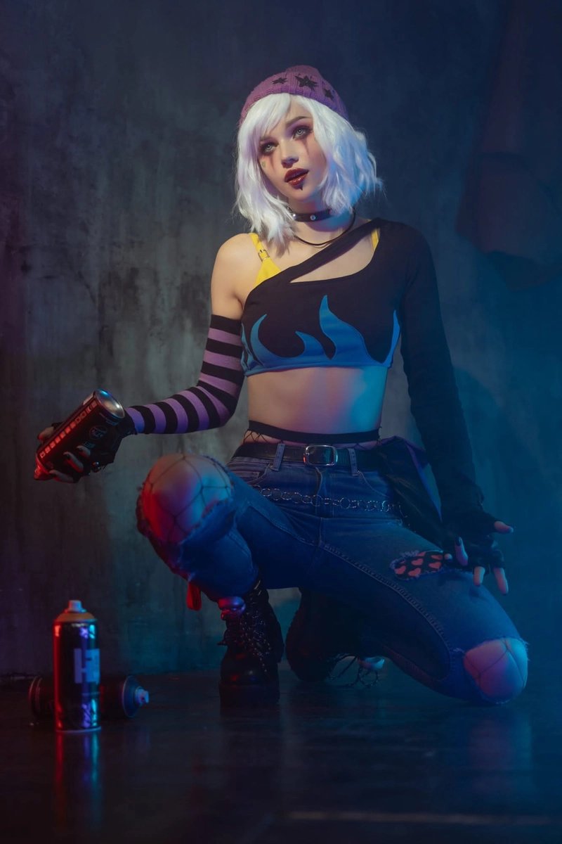 Ảnh cosplay freefire Dasha đẹp