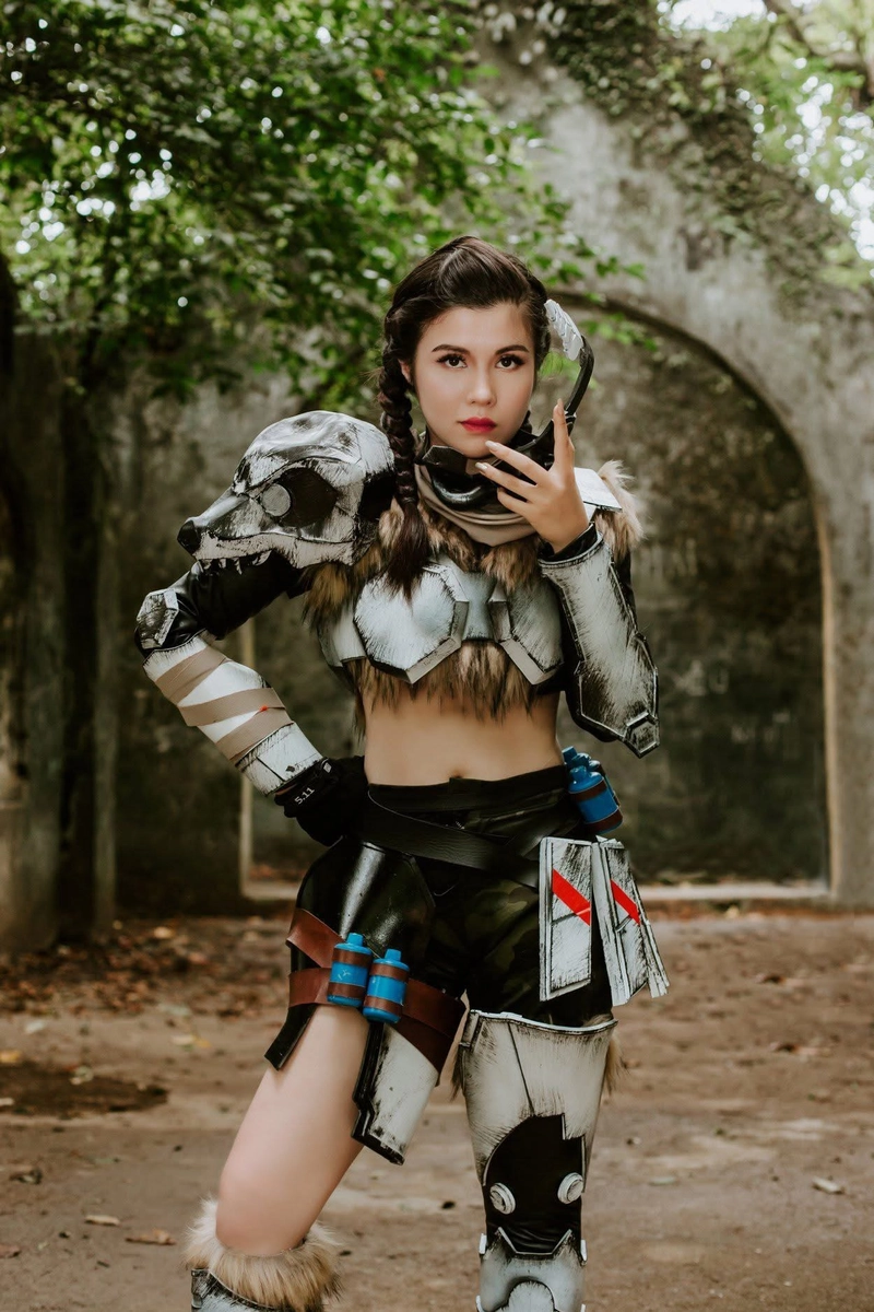 Ảnh cosplay freefire Primal Hunters nữ đẹp