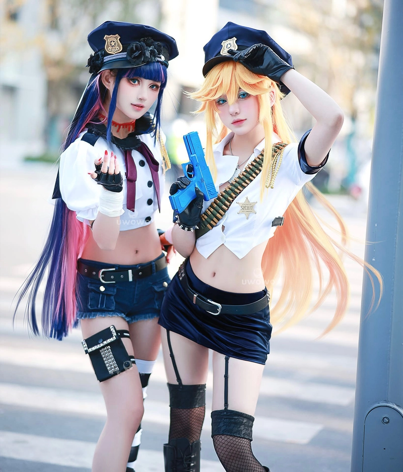 Cosplay 2 nữ cảnh sát xinh