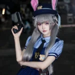 Cosplay cảnh sát thỏ cute