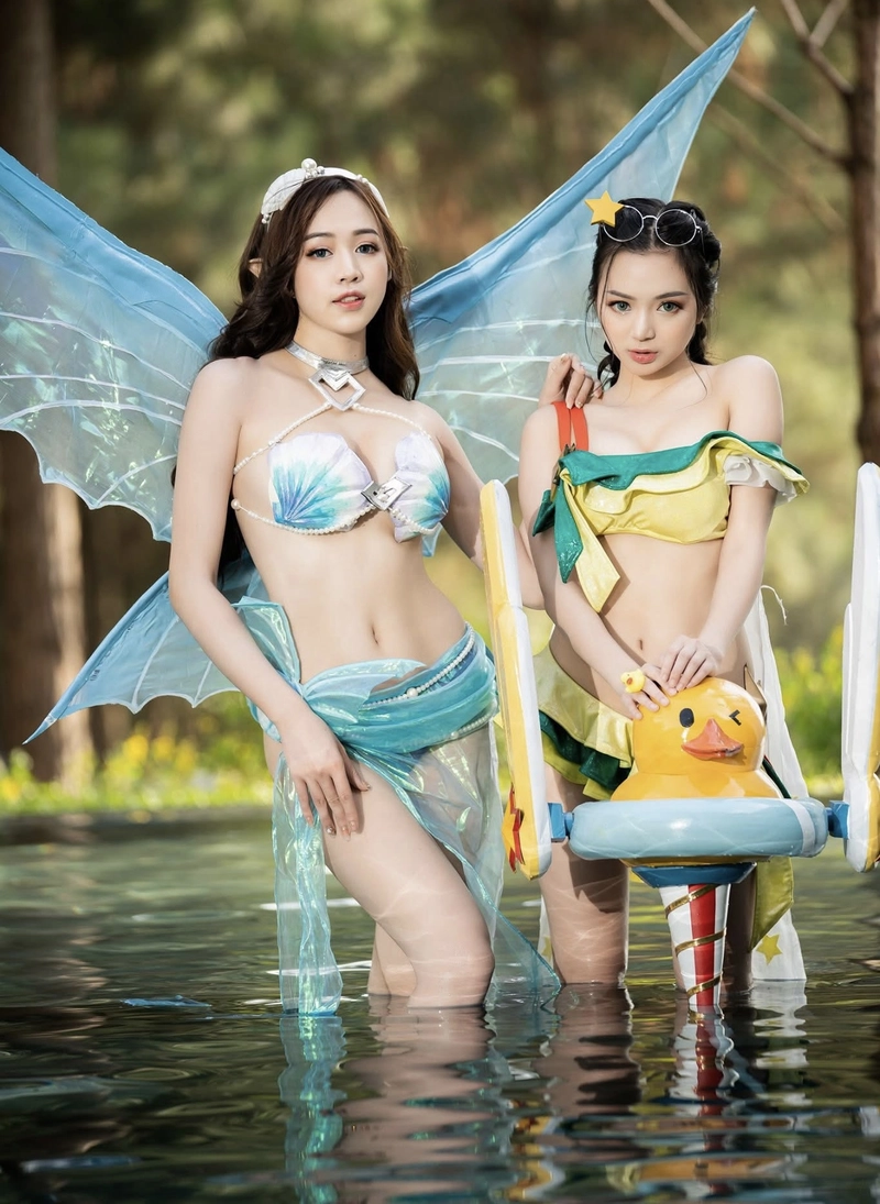 Cosplay liên quân Lauriel & Annette