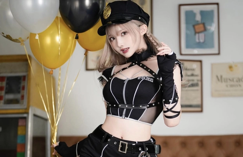Cosplay nữ cảnh sát đẹp