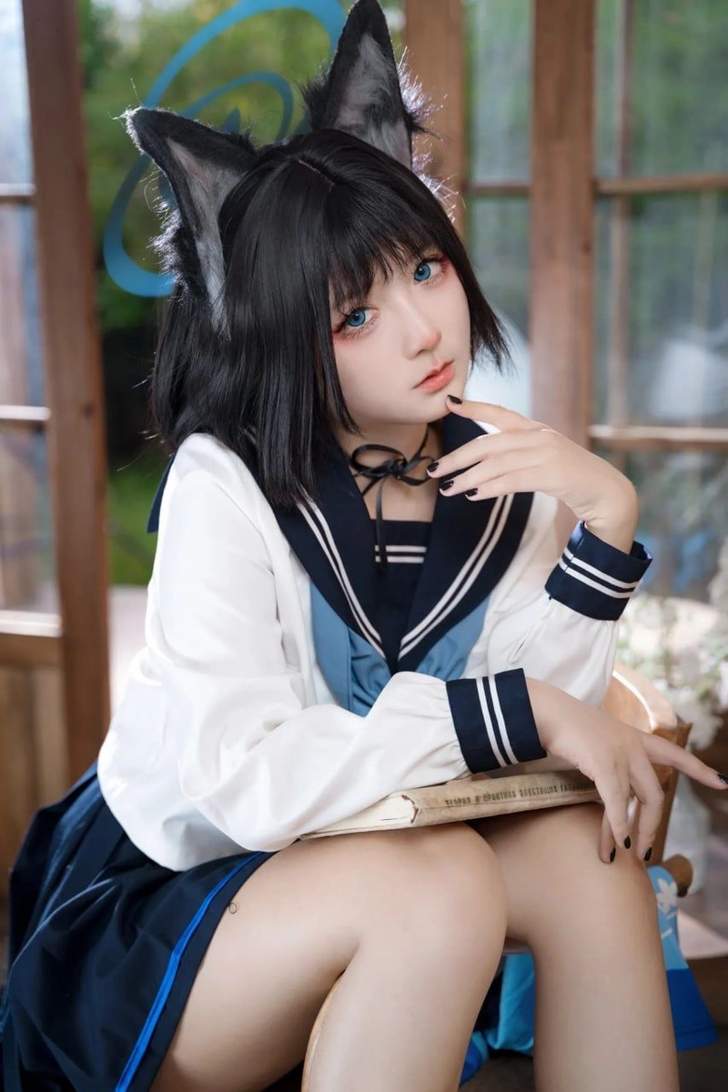 Cosplay nữ học sinh dễ thương