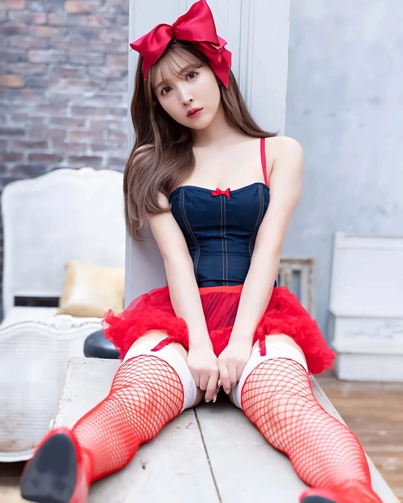 Yua mikami cosplay cute