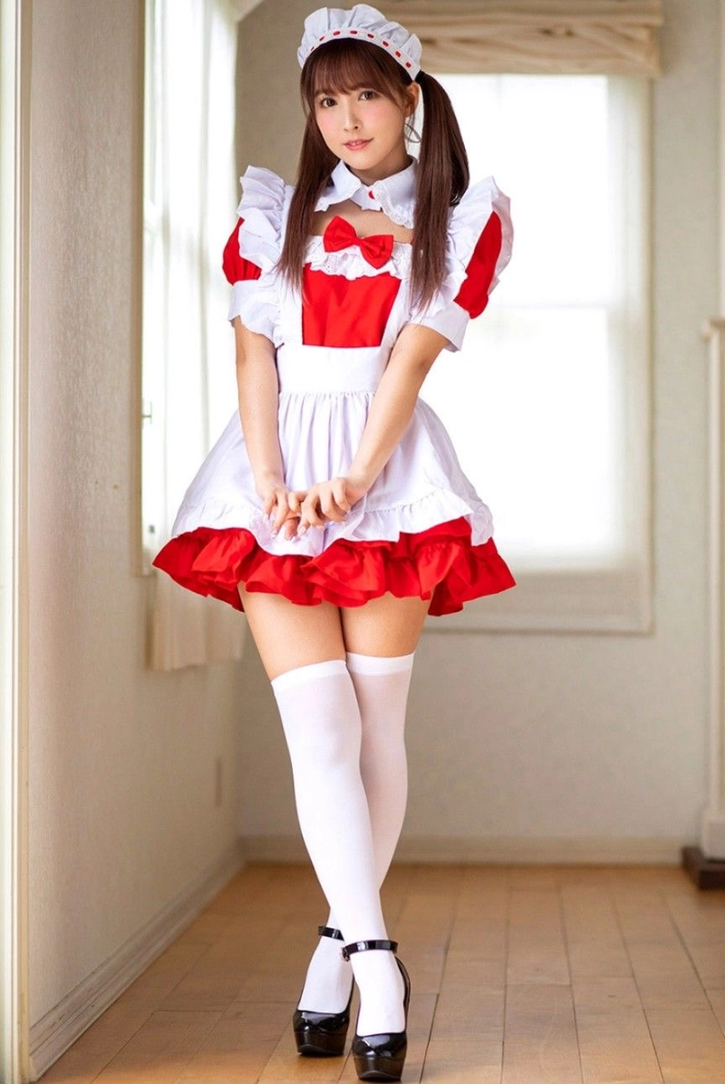 Yua mikami cosplay hầu gái