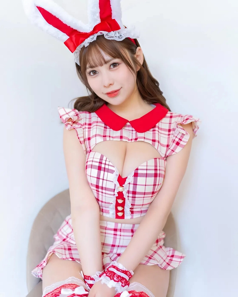 Yua mikami cosplay thỏ xinh đẹp