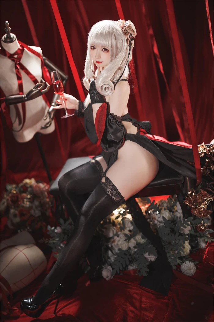 Ảnh sexy anime cosplay tinh tế sang trọng