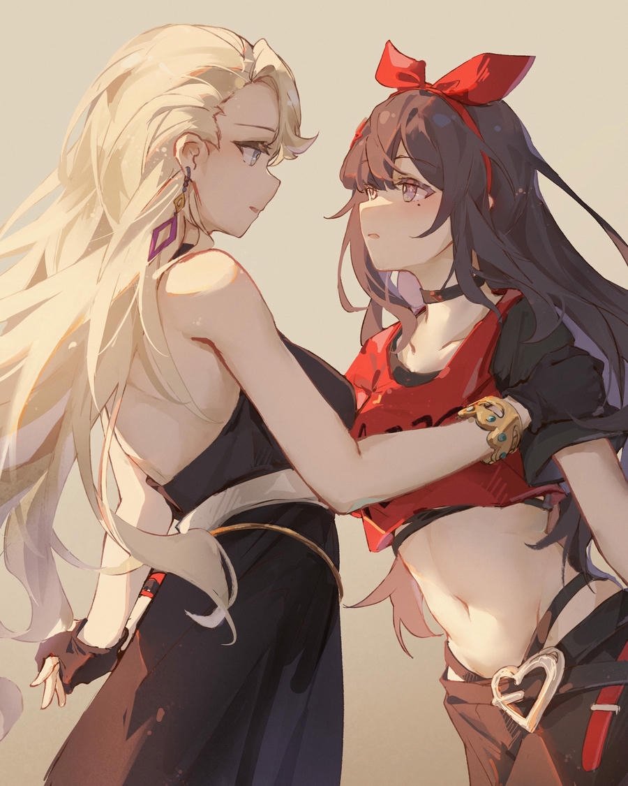 ảnh anime bách hợp chill dễ thương