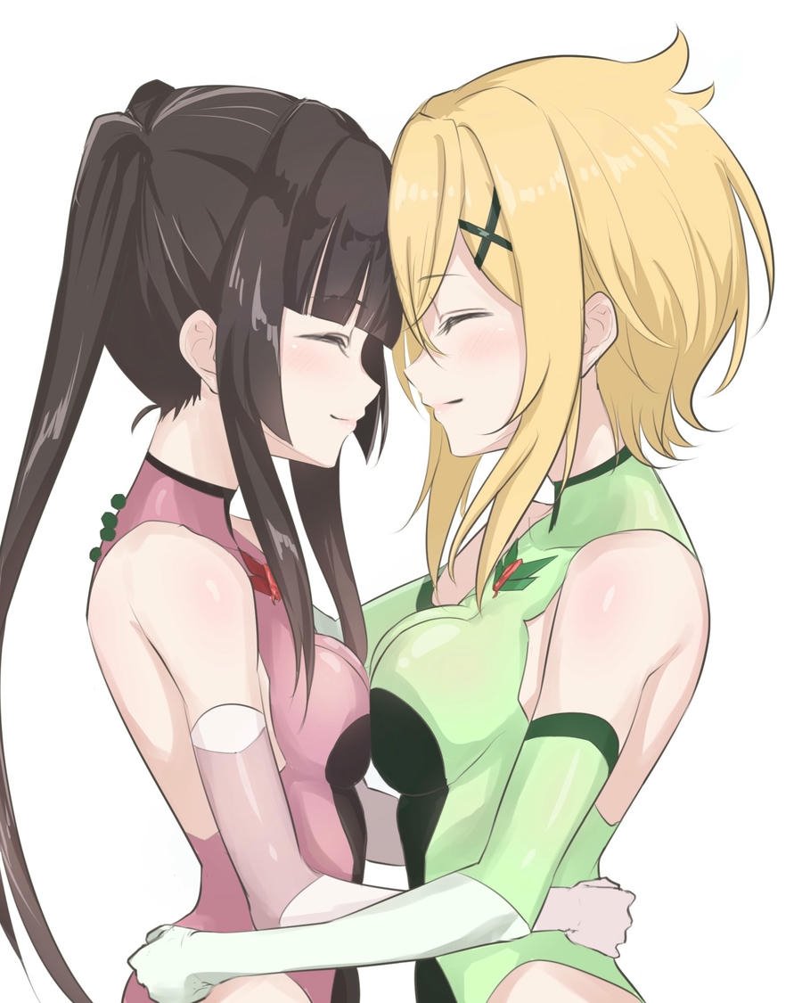 ảnh anime bách hợp đáng yêu chill ngọt ngào