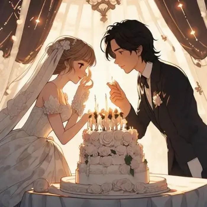 ảnh anime cưới fantasy