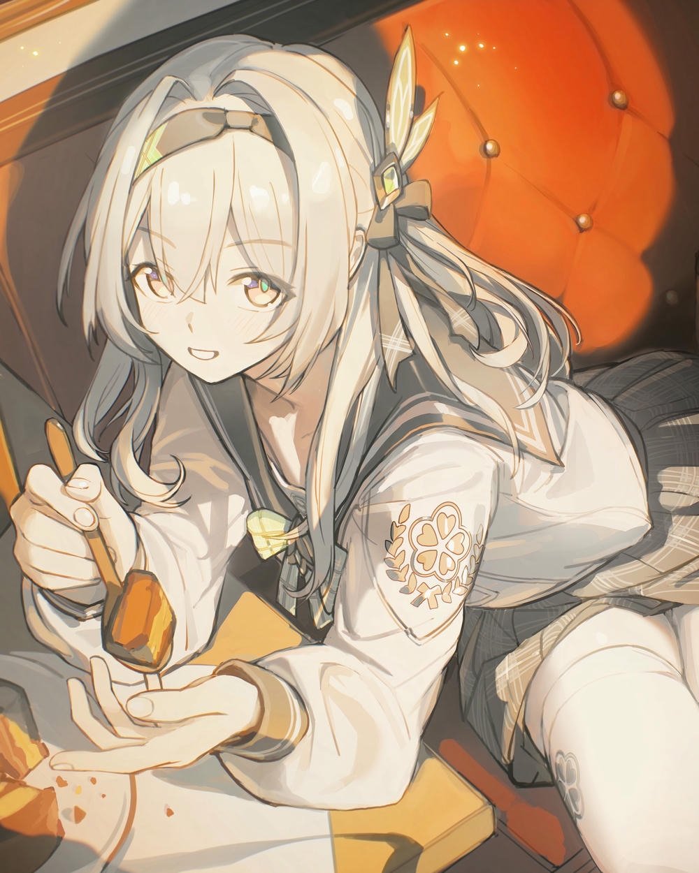 ảnh anime đẹp hiếm ánh trăng phản chiếu