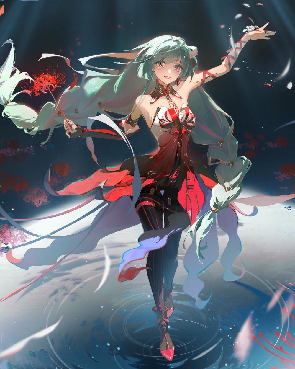 ảnh anime đẹp hiếm cô gái bên đàn piano